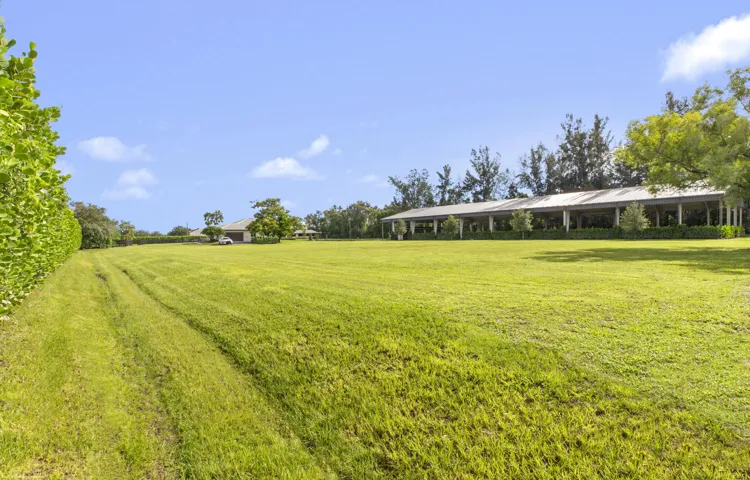 Grass field perfect for GP field, new residence or more turnout paddocks.