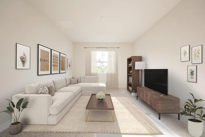 Cottage- Den with Sofa