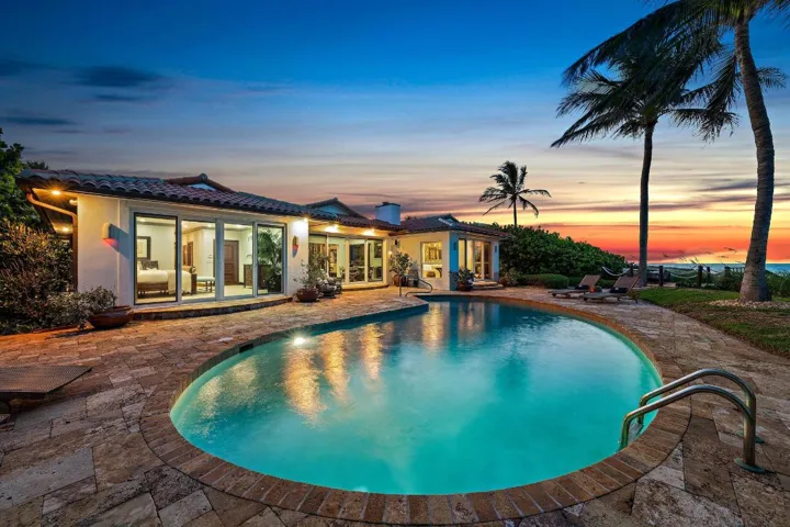 Back Exterior Twilight