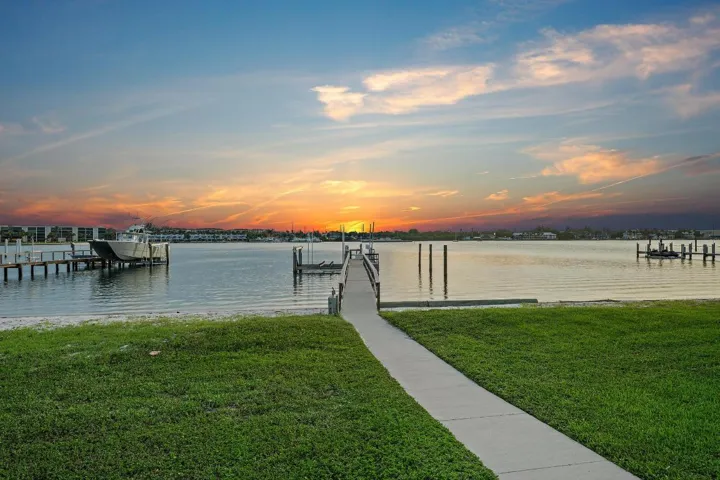 Intracoastal with private dock