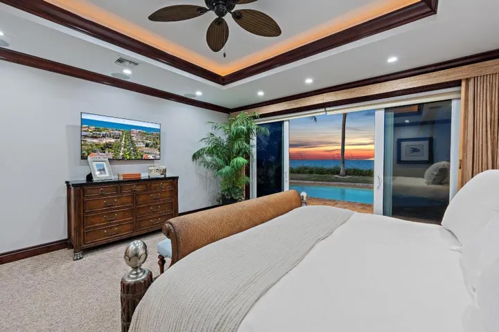 Primary Bedroom with ocean view