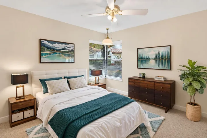 Guest Room Virtually Staged