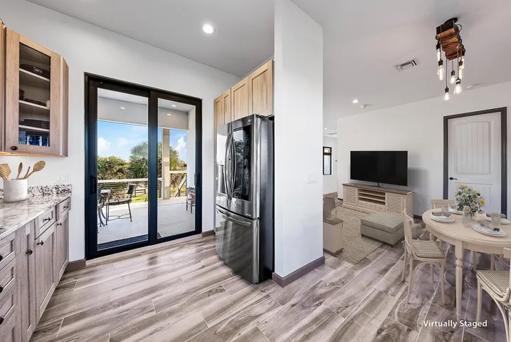 Open Kitchen & Dining Space