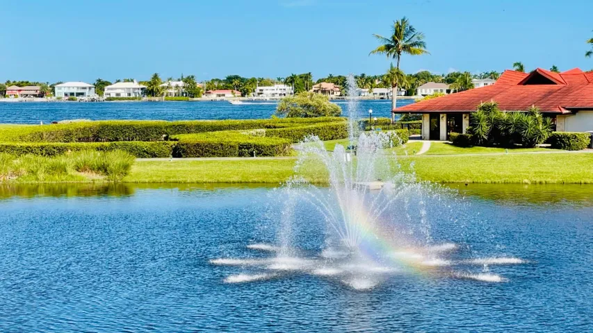 Lighted Fountain