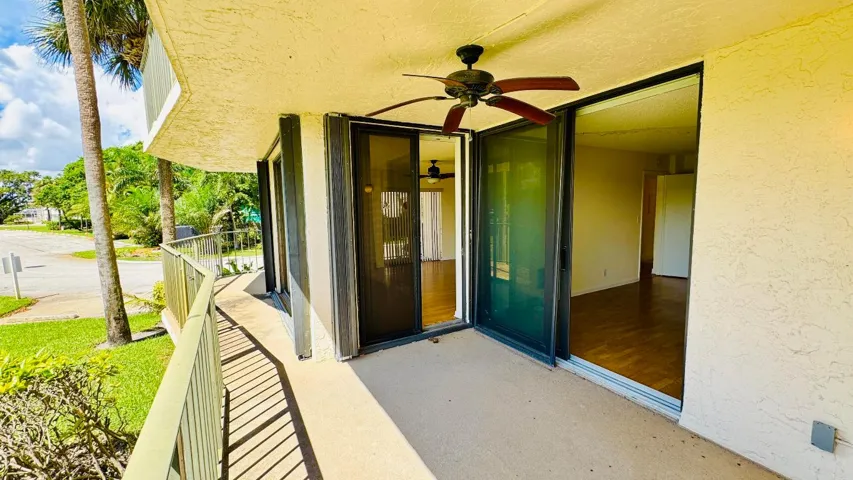 Pation entrance from master bedroom