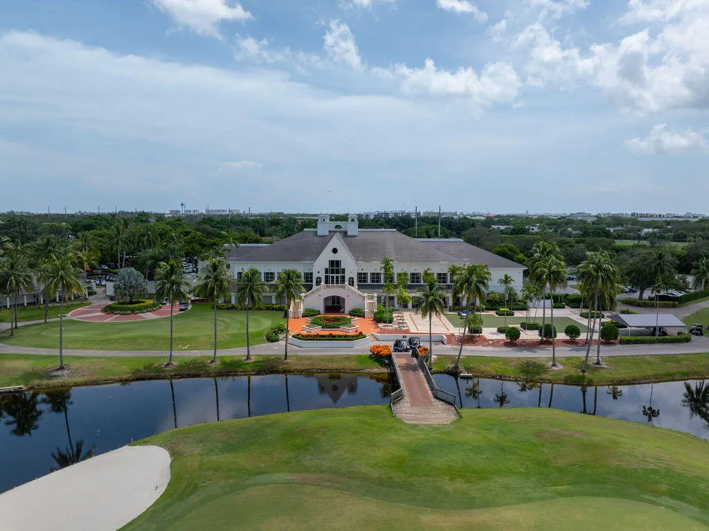 Aerial of Public Golf Course
