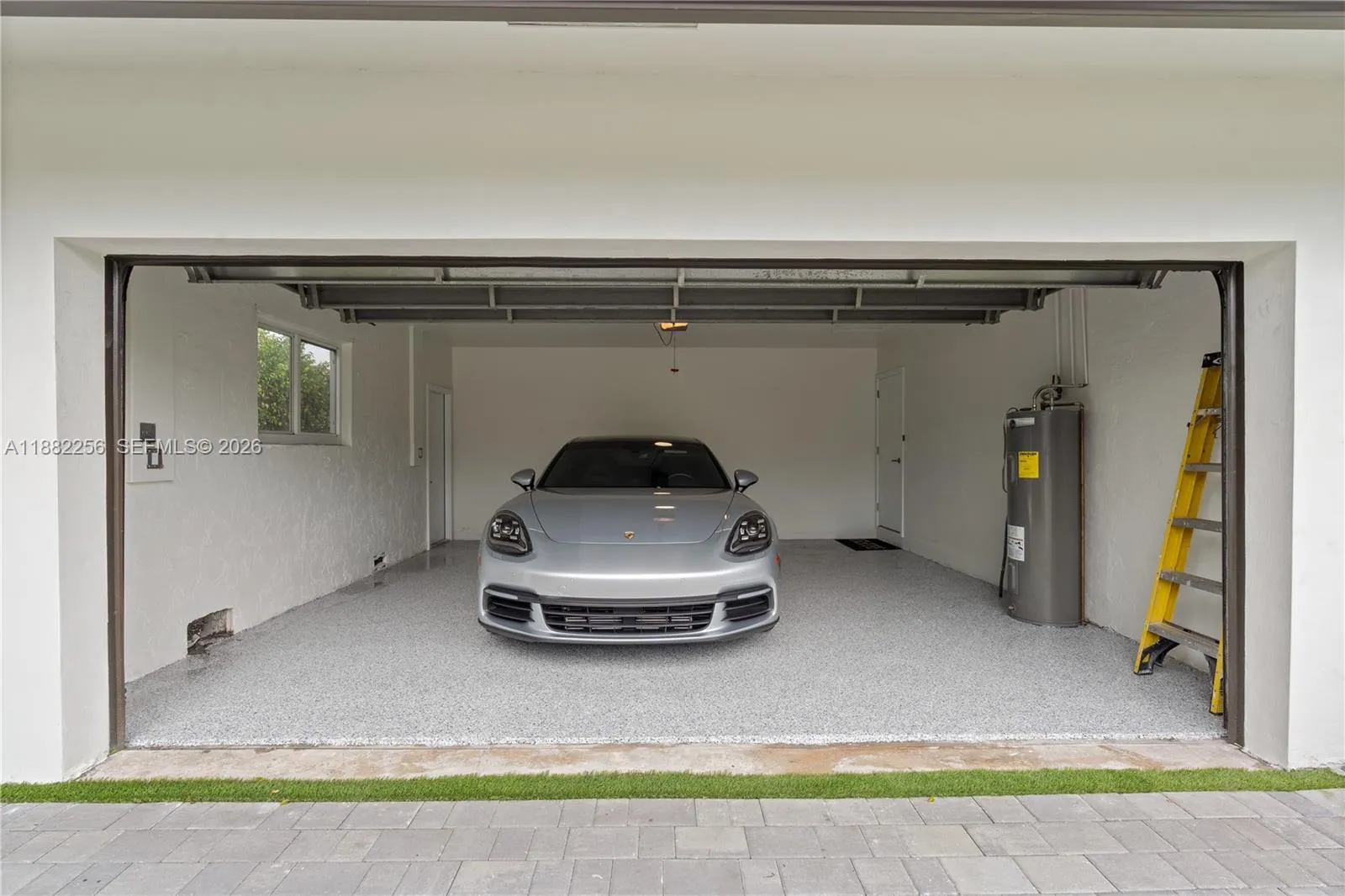 Renovated 2 car garage