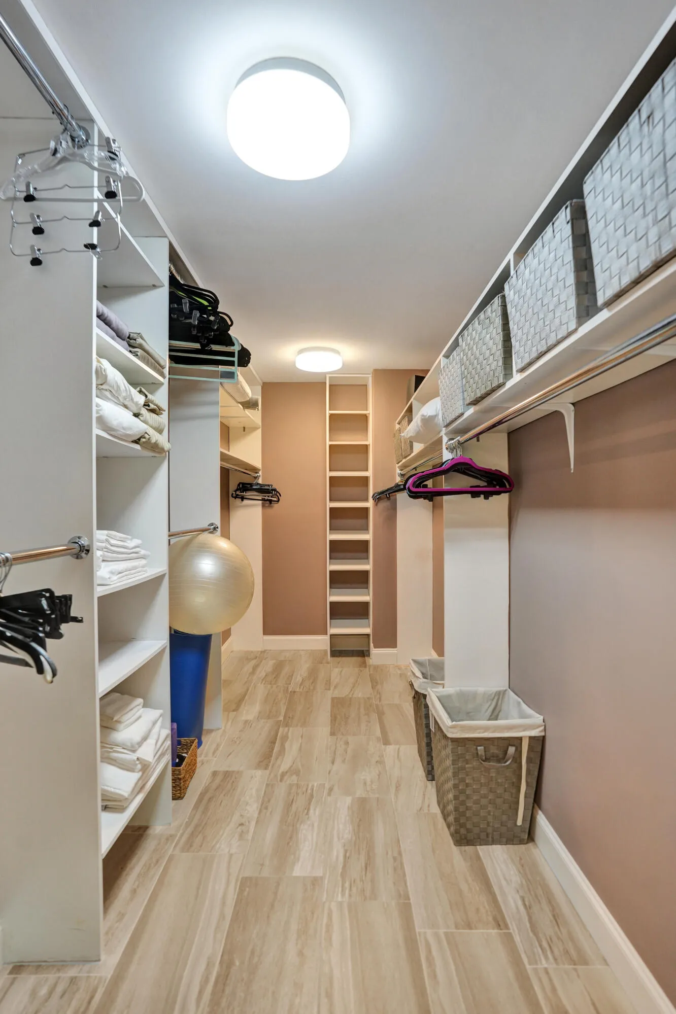 Primary bath walk -in closet