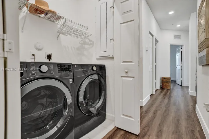 Laundry on Second Floor