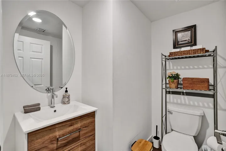 Half Bath First Floor