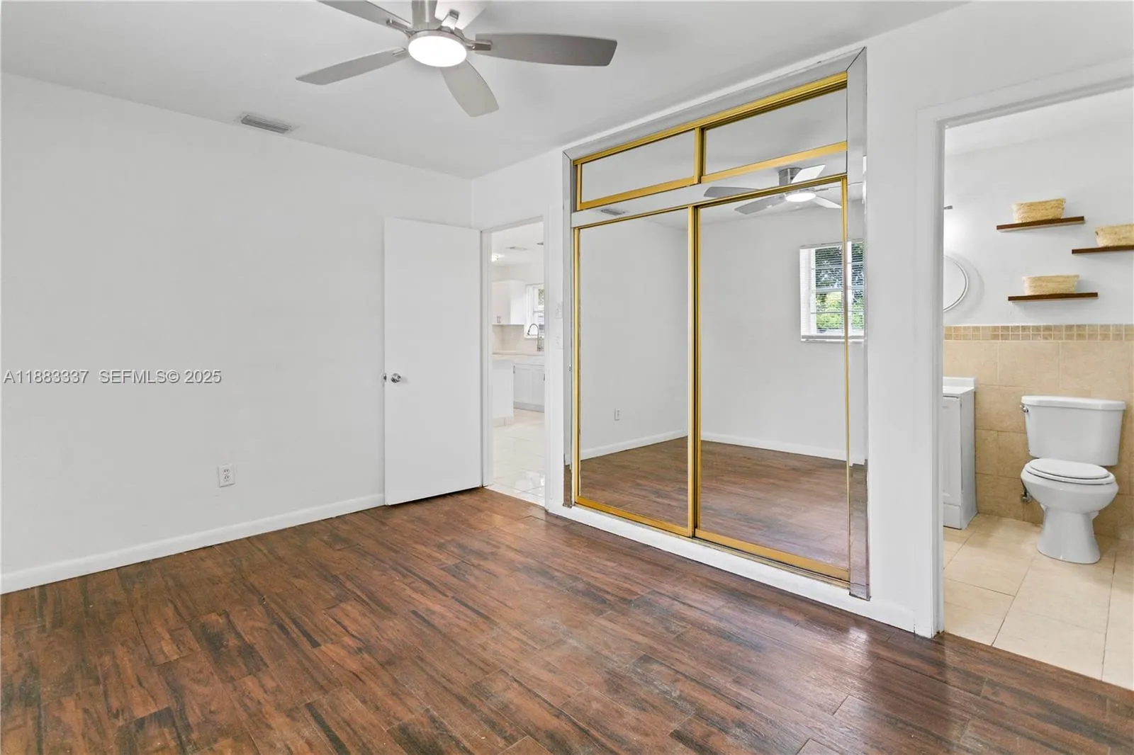 Master bedroom with Master bath