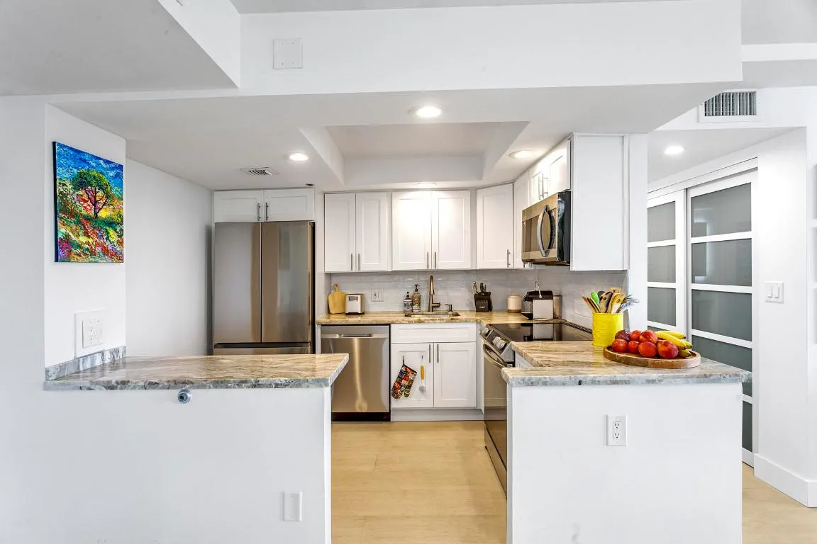 12 Opened Up & Updated Kitchen