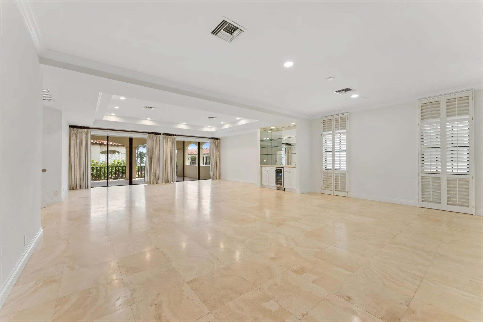 Enormous Living Area - Living and Formal Dining Area
