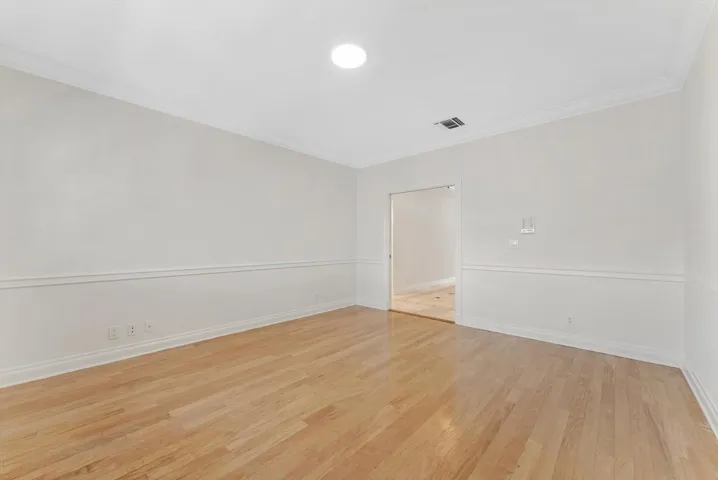 Office/Convertible Bedroom with Hardwood Flooring