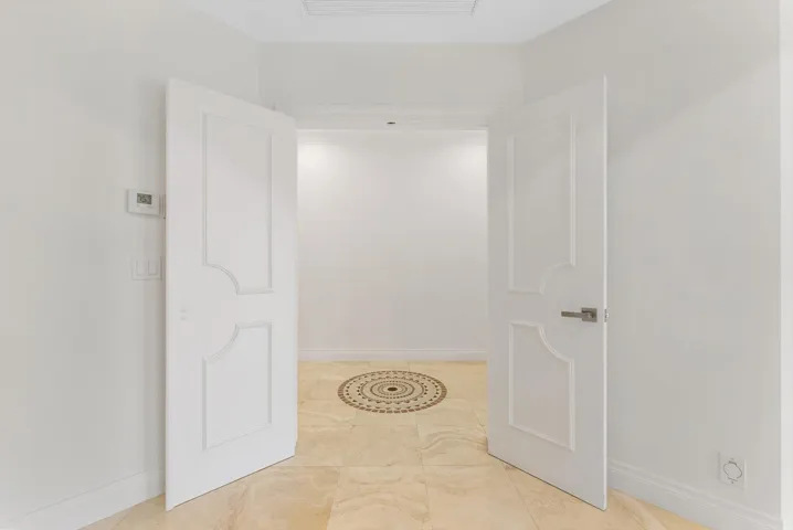French Doors to Primary Suite with Foyer