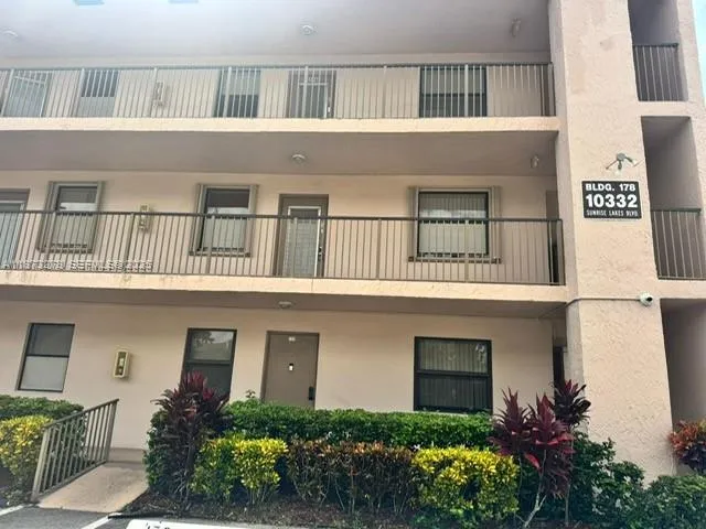 FRONT OF STRUCTURE