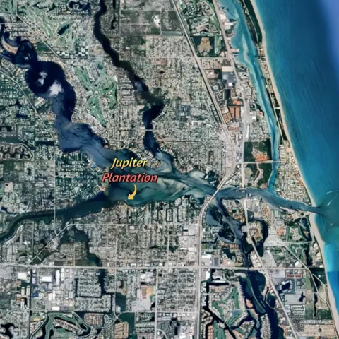 Map of Jupiter Plantation