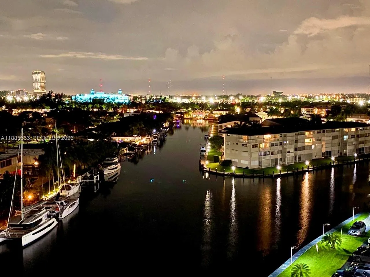 Balcony View - Night