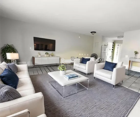 The furniture is AI-generated to help you visualize your home.