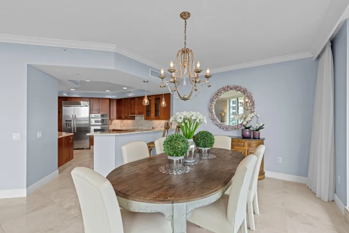Dining room area