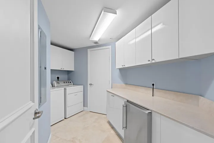 Laundry room/extra frig.