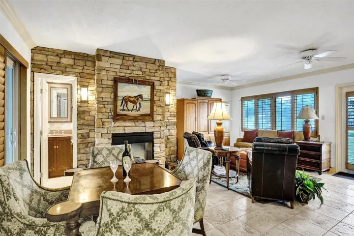 Dining area