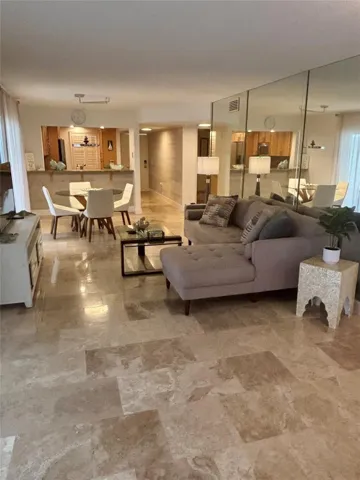 Living & Dining areas