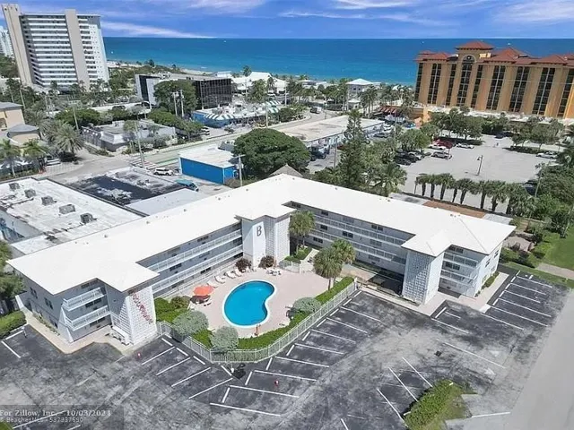 Aerial view Beach Block