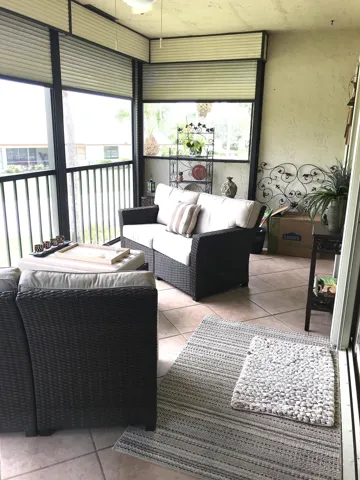 Balcony with furniture 1