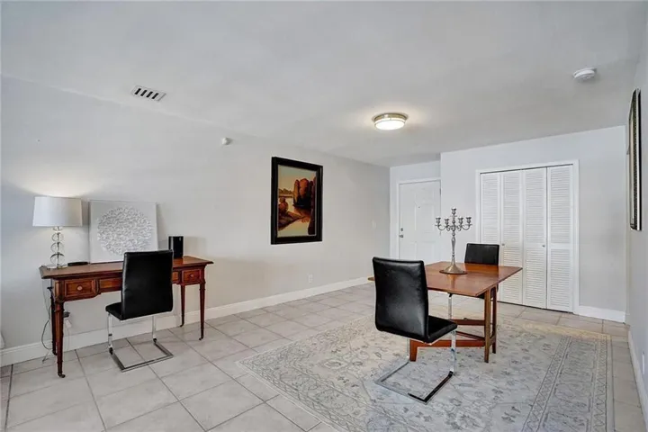 A LOT OF CLOSETS, EVEN IN LIVING AREA....