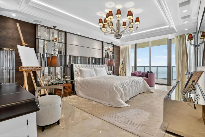 Master Bedroom with Ocean View