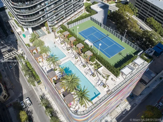 9th Floor Pool Deck & Tennis Court