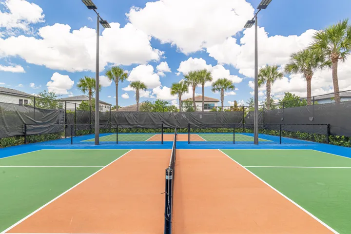 Clubhouse-Pickleball Court