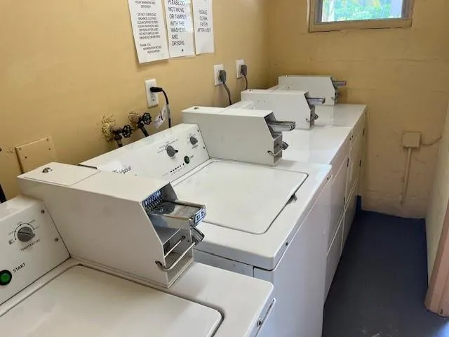laundry facilities in same first floor