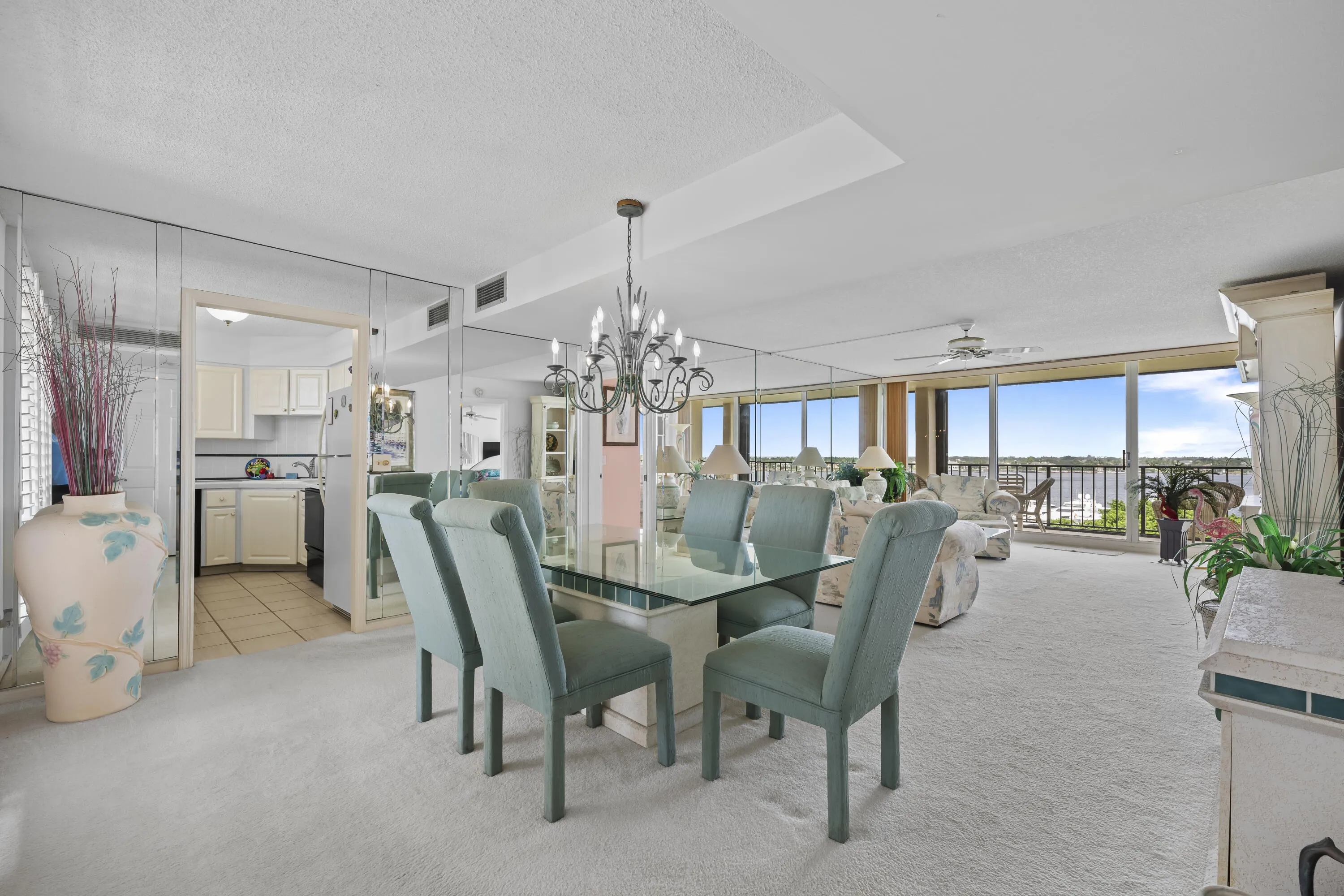 Dining to Kitchen View