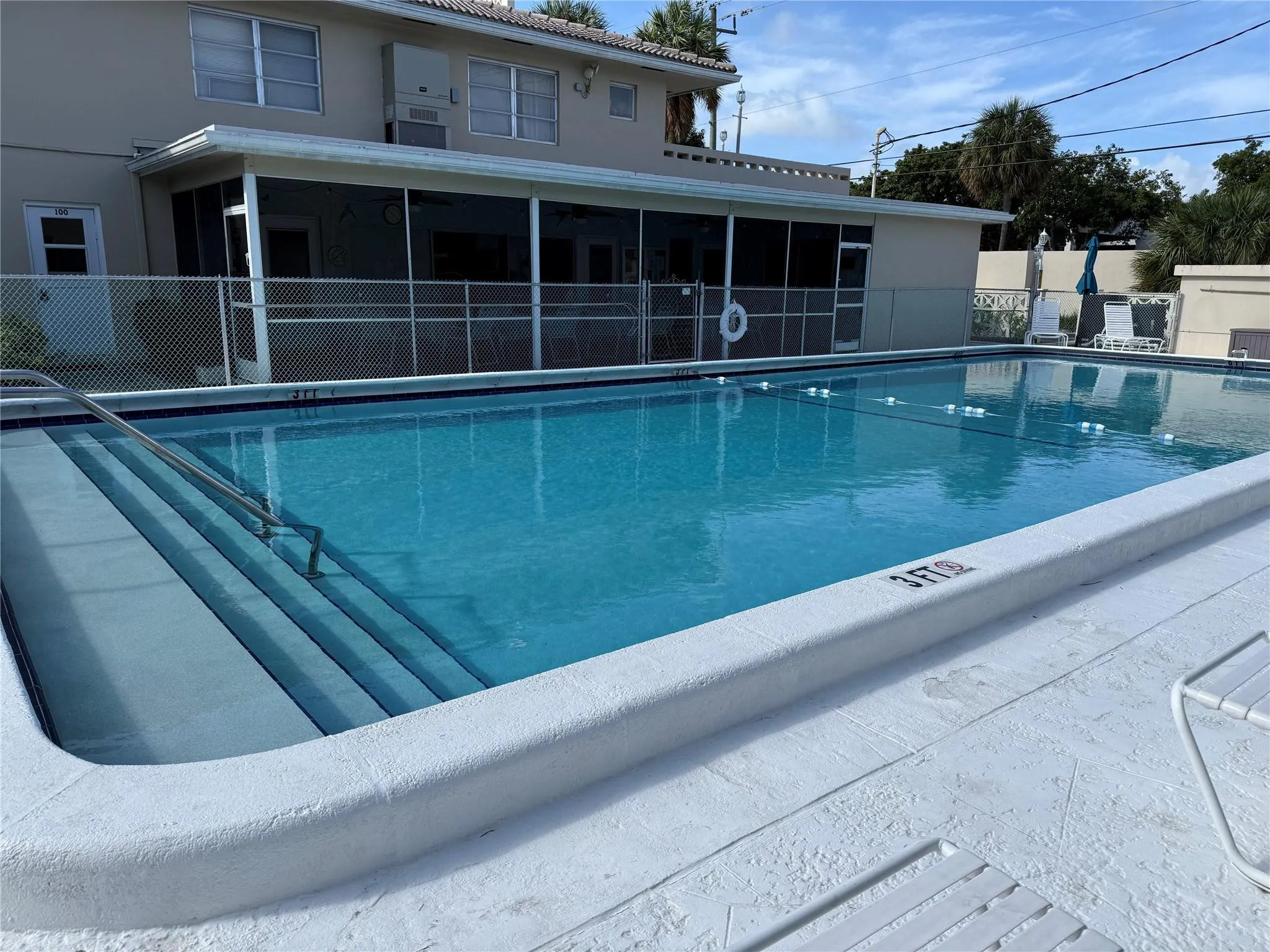 pool and club room