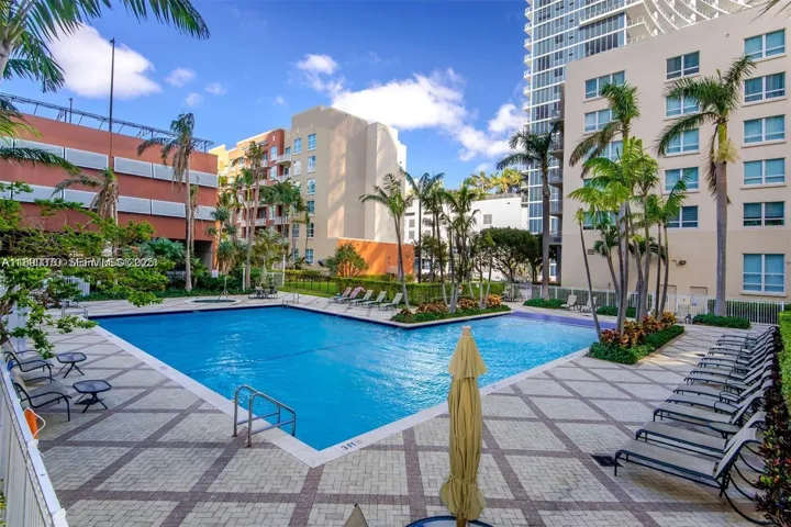 Resort-style pool