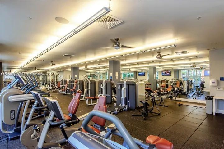 Large TechnoGym open daily 6am-10pm