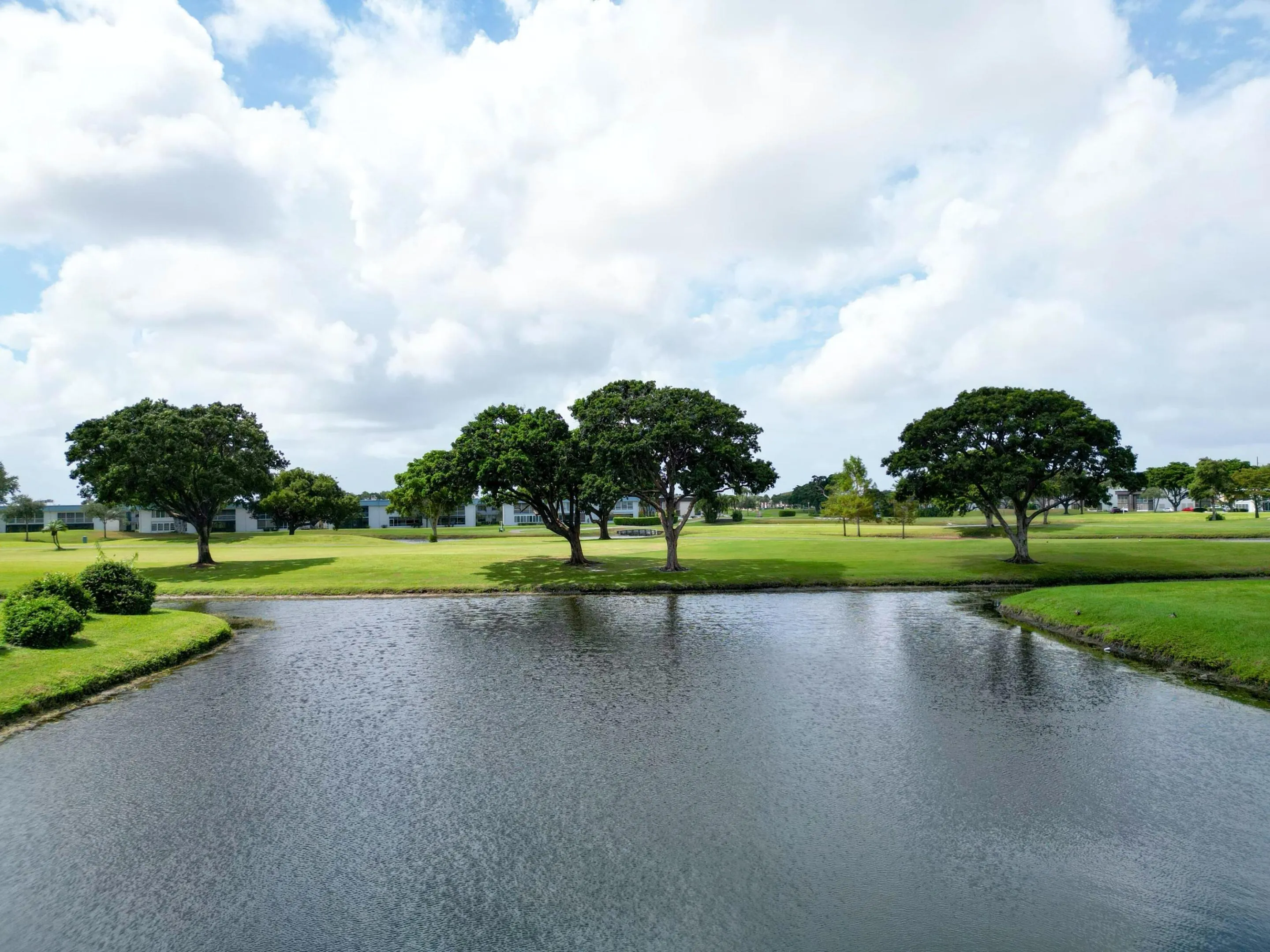 Canal Overlooking Golf Course