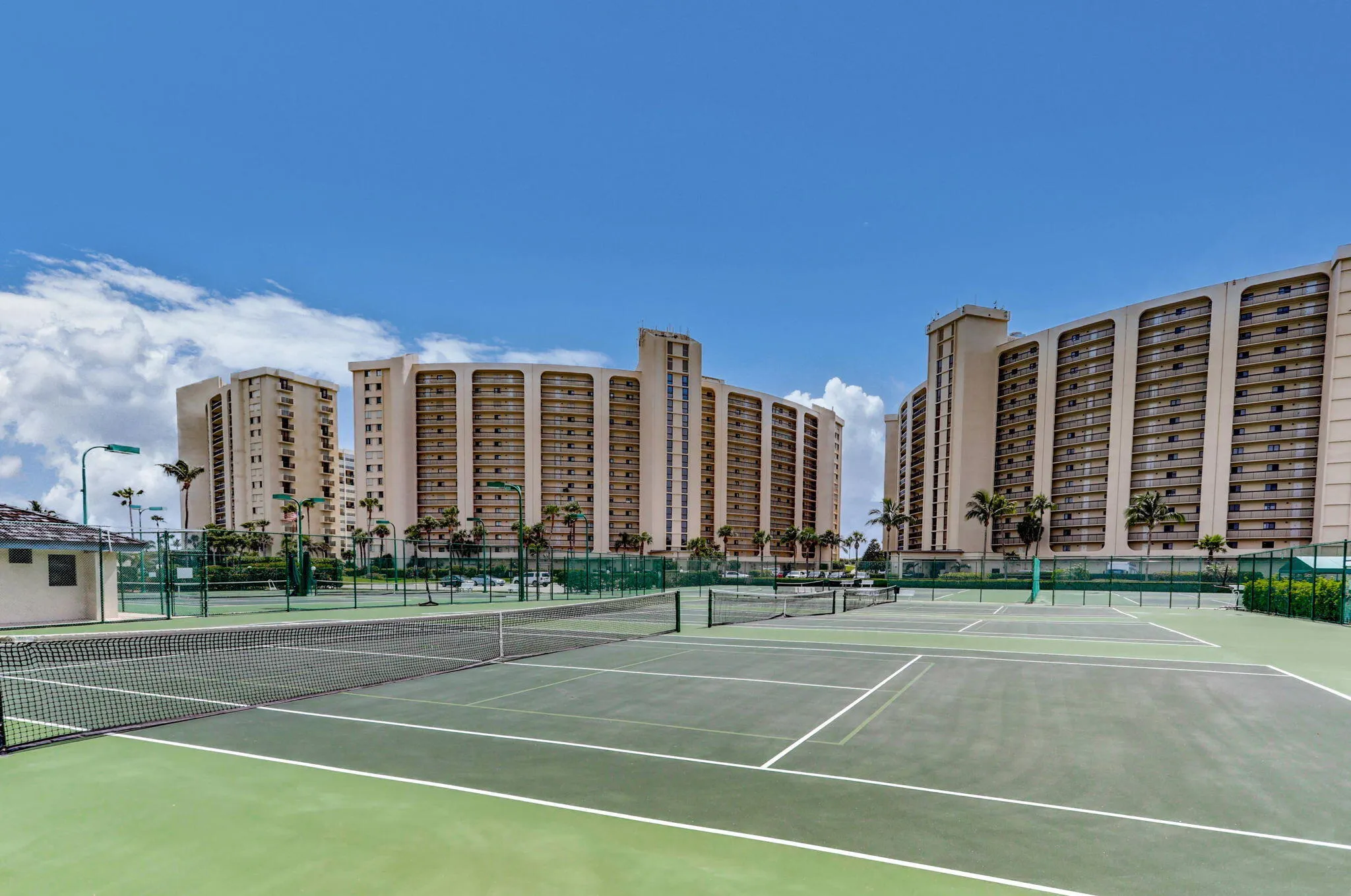 Tennis courts