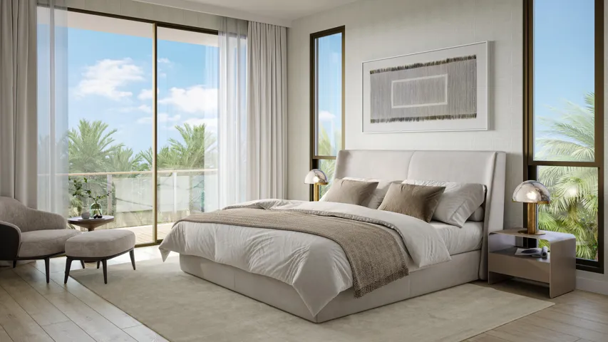 GET READY FOR THE ULTIMATE PRIMARY SUITE WITH 10 FOOT CEILING, OUTDOOR BALCONY, & BRONZE DETAILED FRAMING WITH CHOICE OF STUNNING LARGE PLANK HARDWOODS OR 36X36 INCH LARGE SCALE TILE & OPTION OF WALL COVERING TO ADD STUNNING WARMTH & TEXTURE