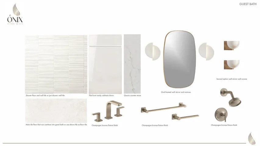 INTERIOR DESIGN GUEST BATH FITTINGS