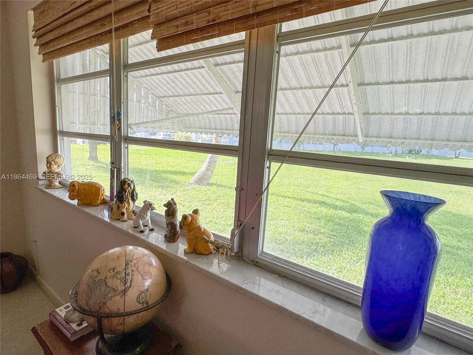 view from Living