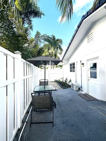 Outdoor Space with Private entrance