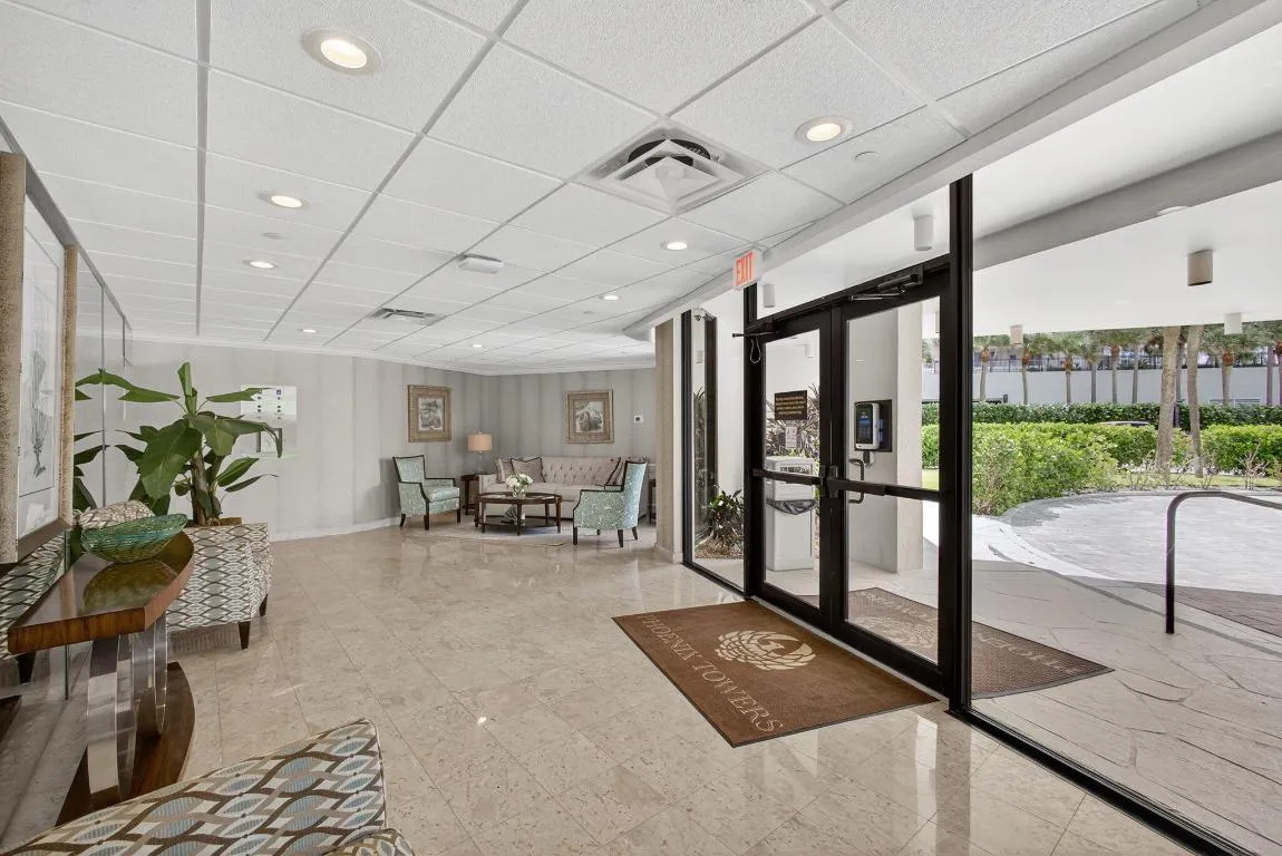 elegant lobby