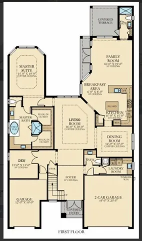 FIRST FLOOR FLOORPLAN