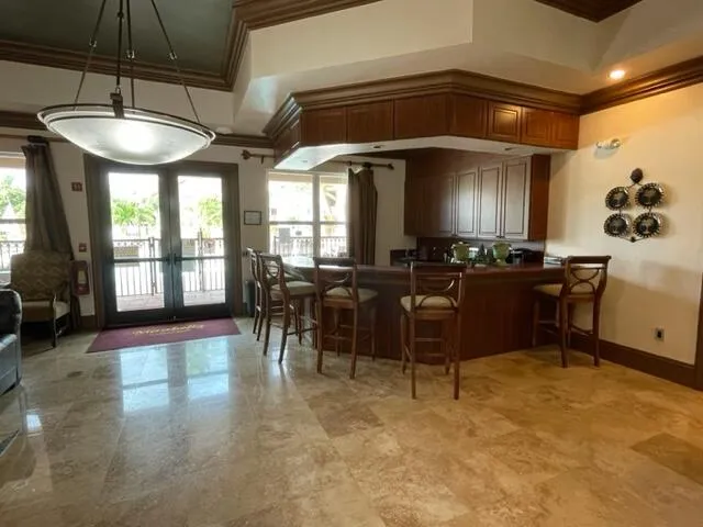 Mirabella Clubhouse Bar area
