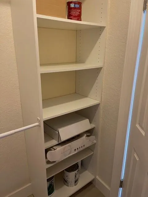Built in cabinetry in main bedroom