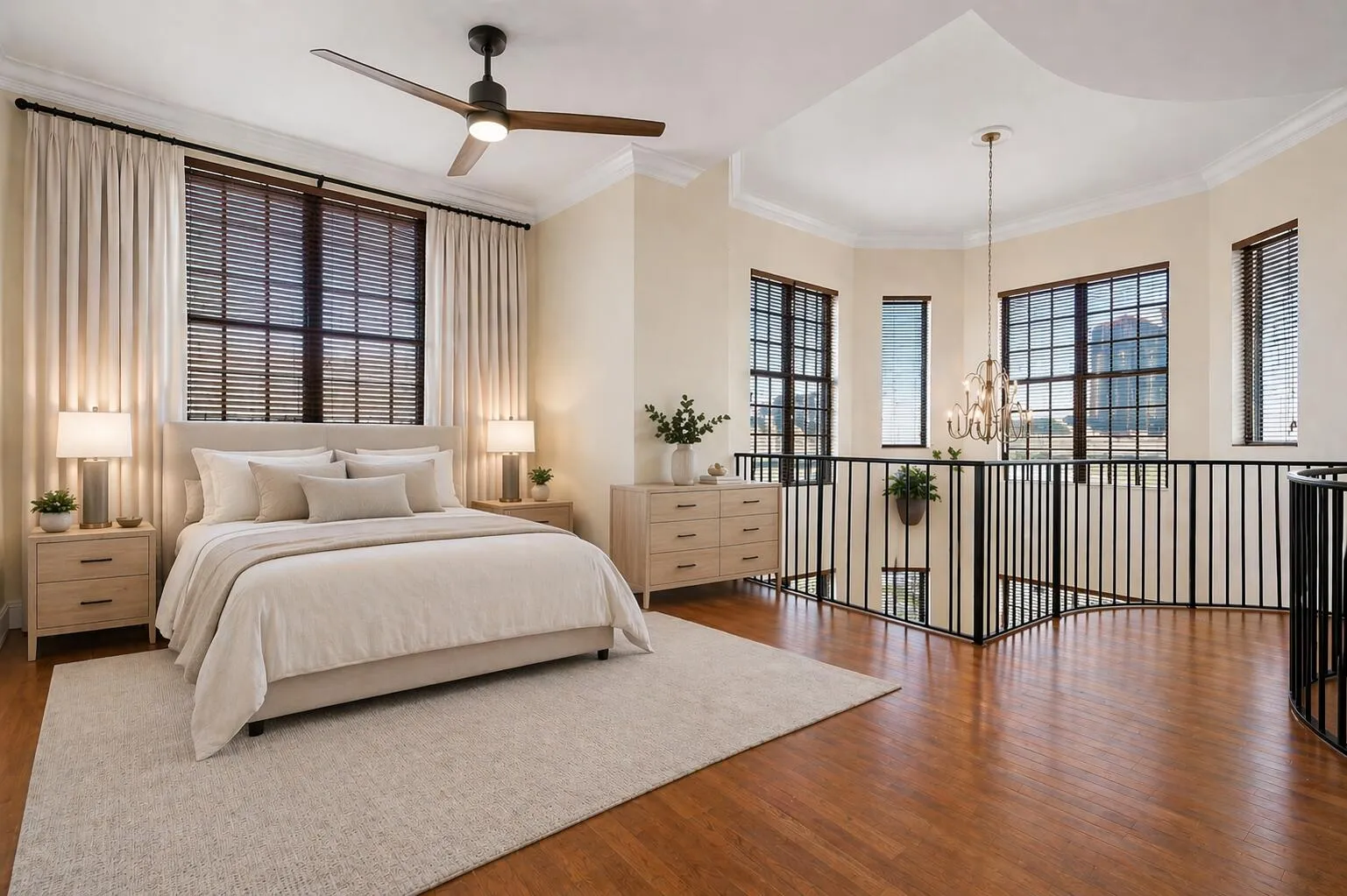 STAGED BEDROOM