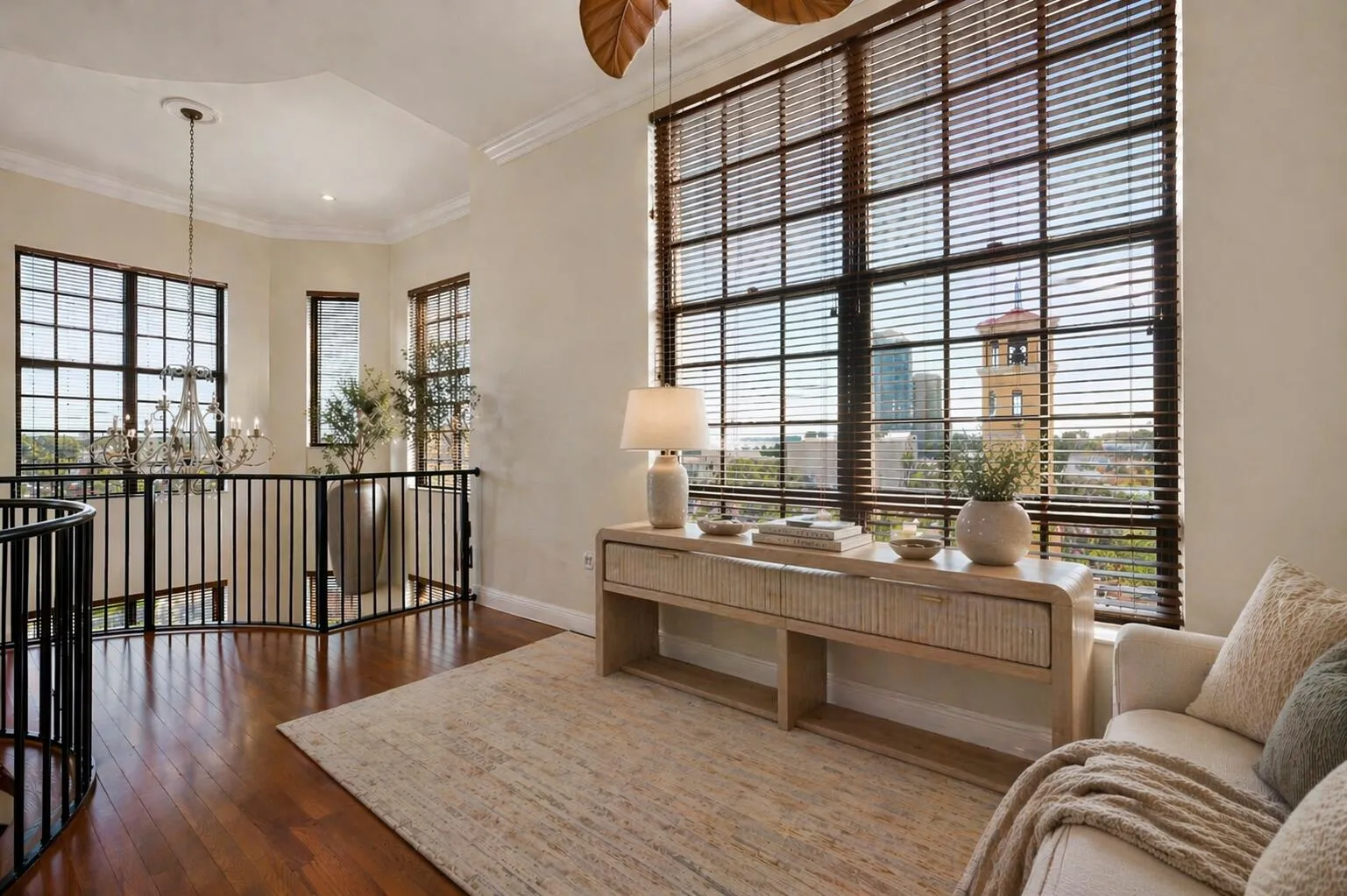 STAGED LOFT AREA
